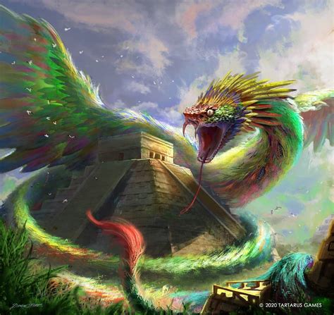 dragon aztec